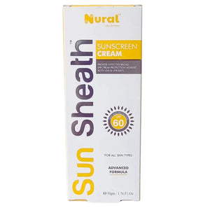 Nural Life Science Sun Sheath SPF 60 Sunscreen Cream 50g tube Pakistan