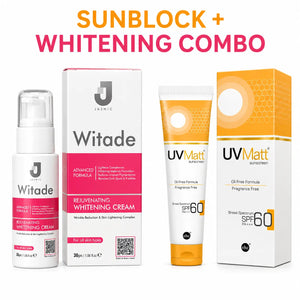 Sunblock + Whitening Combo