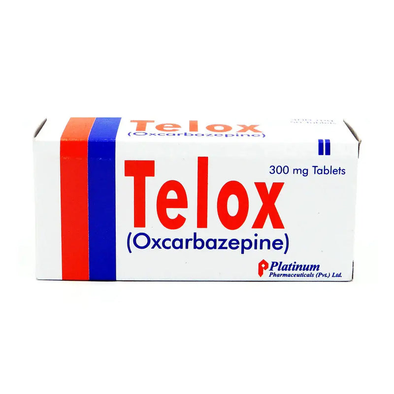 Telox 300mg Tablets – Oxcarbazepine for Partial Seizures