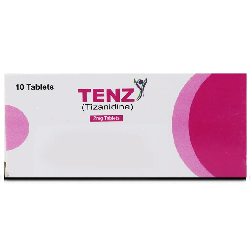 Tenz 2mg Tablet – Tizanidine Muscle Relaxant