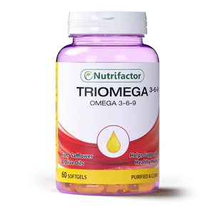 Triomega 3-6-9 Capsules 60s – Omega Fatty Acids for Heart, Brain & Joint Health