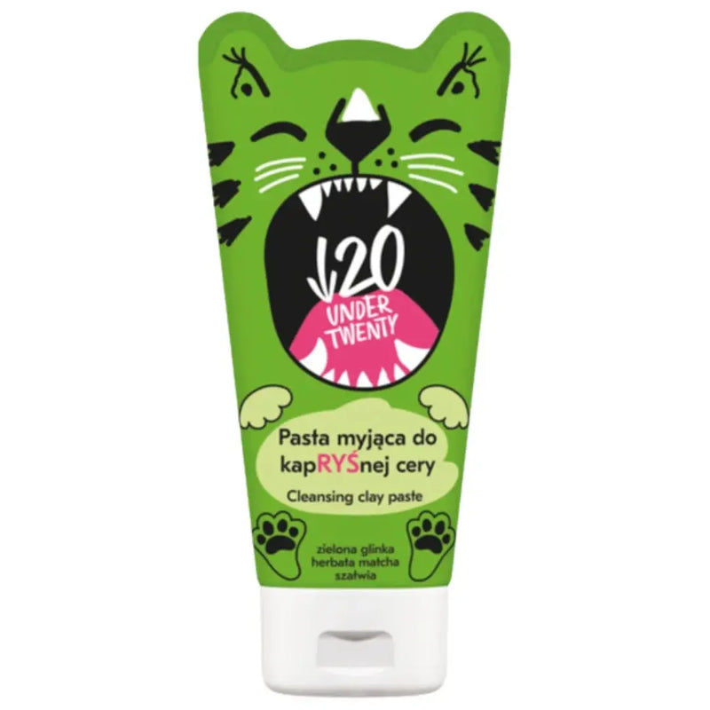 Pharmaceris U20 Cleansing Clay Paste Green 150ml for Oily Acne-Prone Skin