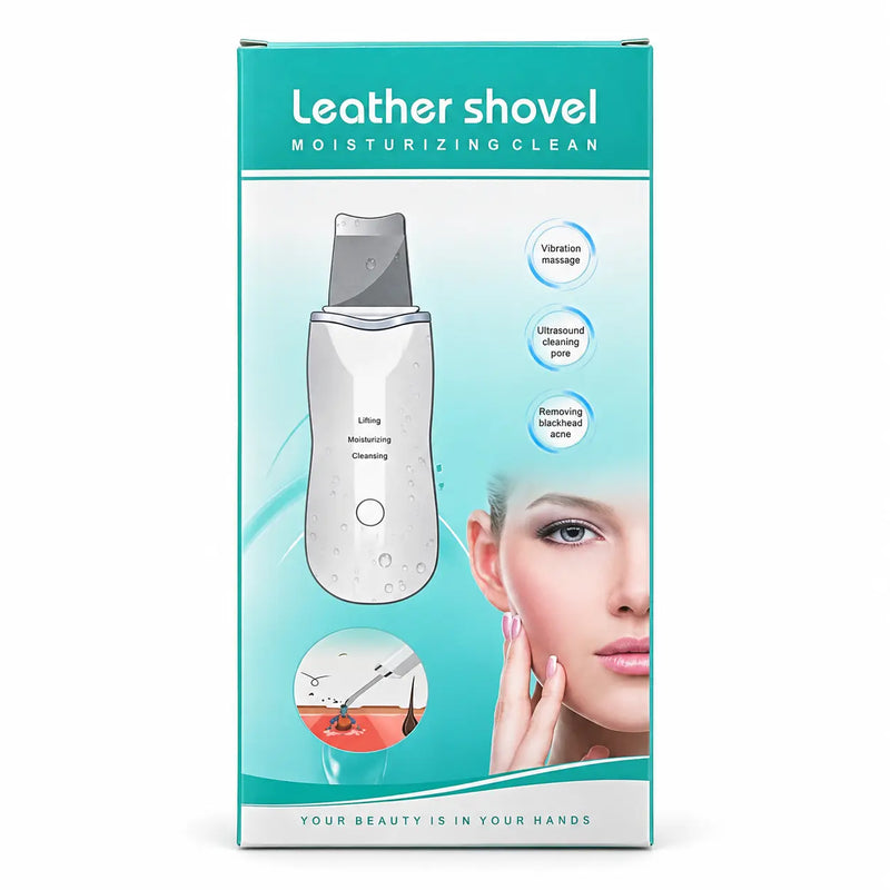 Ultrasonic Skin Scrubber Spatula & Pore Cleanser