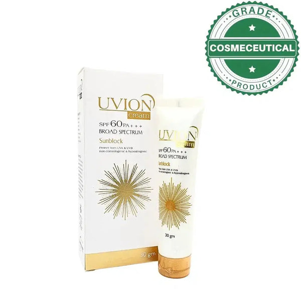 UVION SPF 60 PA +++ BROAD SPECTRUM SUNBLOCK 30gm