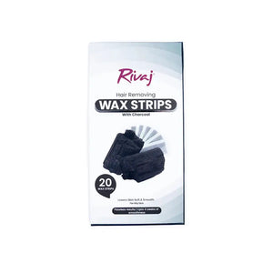 Rivaj Charcoal Hair Removing Body Wax Strips