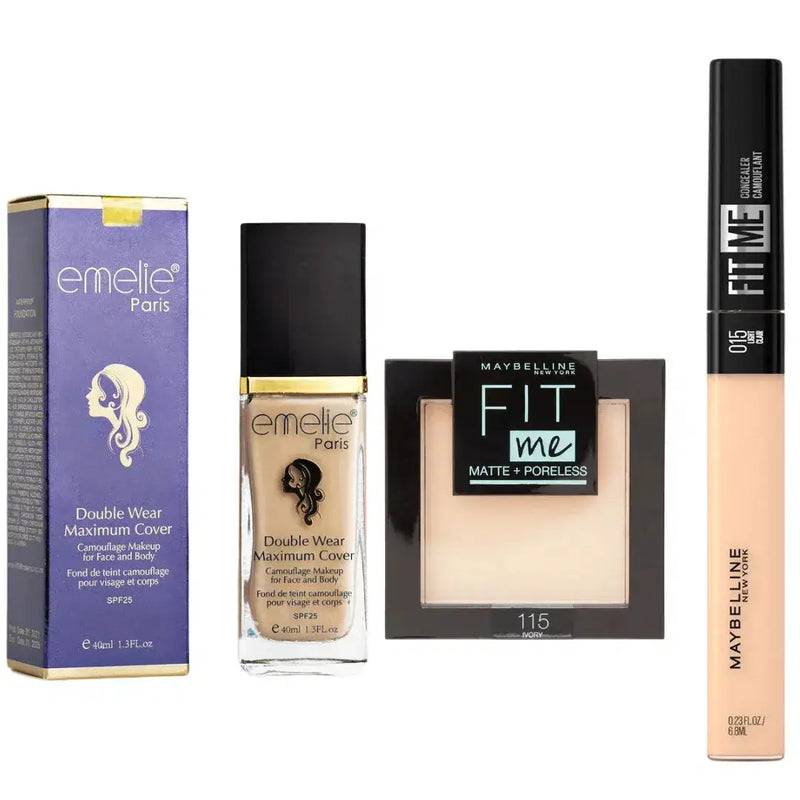 "Get Foundation, Face powder & Concealer Kit Online at Best Price"