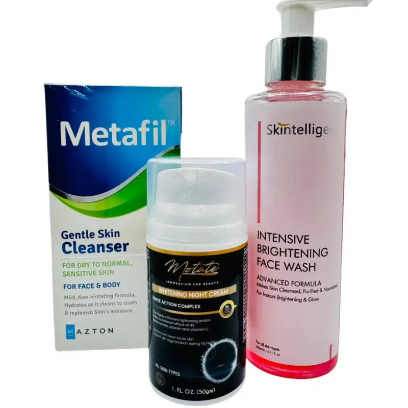 Luminous Skin Trio Discount Box: Brightening Night & Day