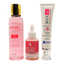 Skin Brightening Trio Discount Box: Melacid, Hitone & Maxdif (derma.pk) photo 2