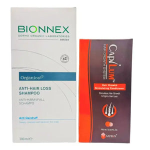 Dandruff Control Duo — Bionnex Anti-Dandruff Shampoo and Capilum Conditioner discount box