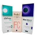 Anti-Aging & Brightening Trio Discount Box: Frulic C Serum, UV Matt Sunscreen & White Balance Face Wash photo 2