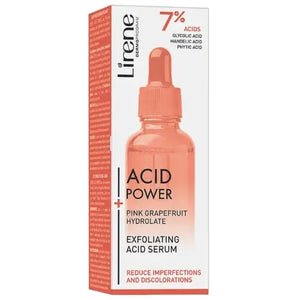 Lirene ACID POWER Pink Grapefruit Exfoliating Serum