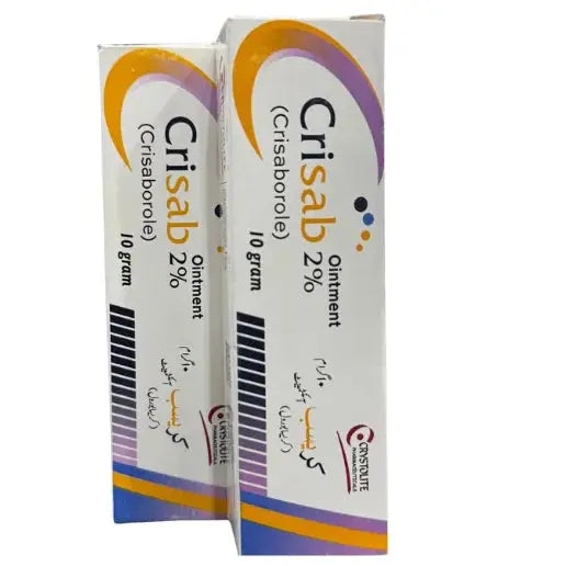 Crisab Ointment 2% Crisaborole 10g – Atopic Dermatitis | Eczema & Itchy Skin Relief