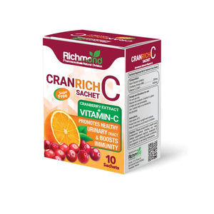 CRANRICH C Sachet ��� Cranberry & Vitamin C for Urinary Tract and Immune Support