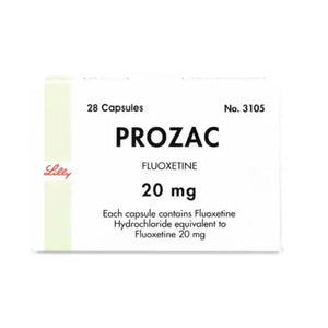 Prozac Capsules 20mg Fluoxetine HCl for depression treatment by Eli Lilly Pakistan
