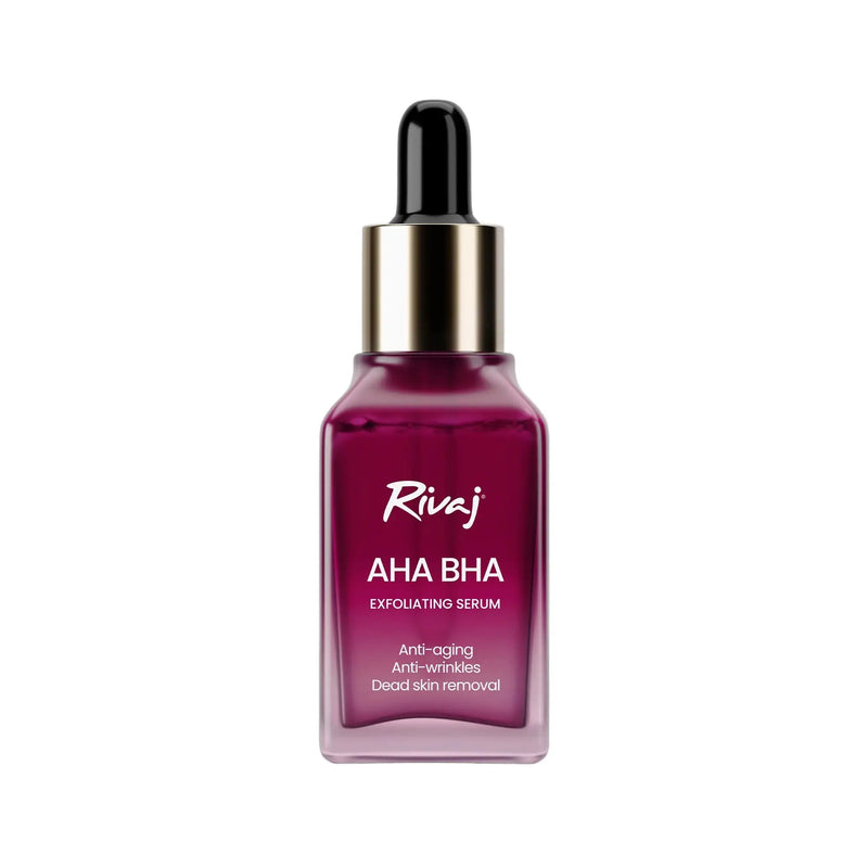 Rivaj AHA + BHA Exfoliating Face Serum 30ml – Skin Renewal