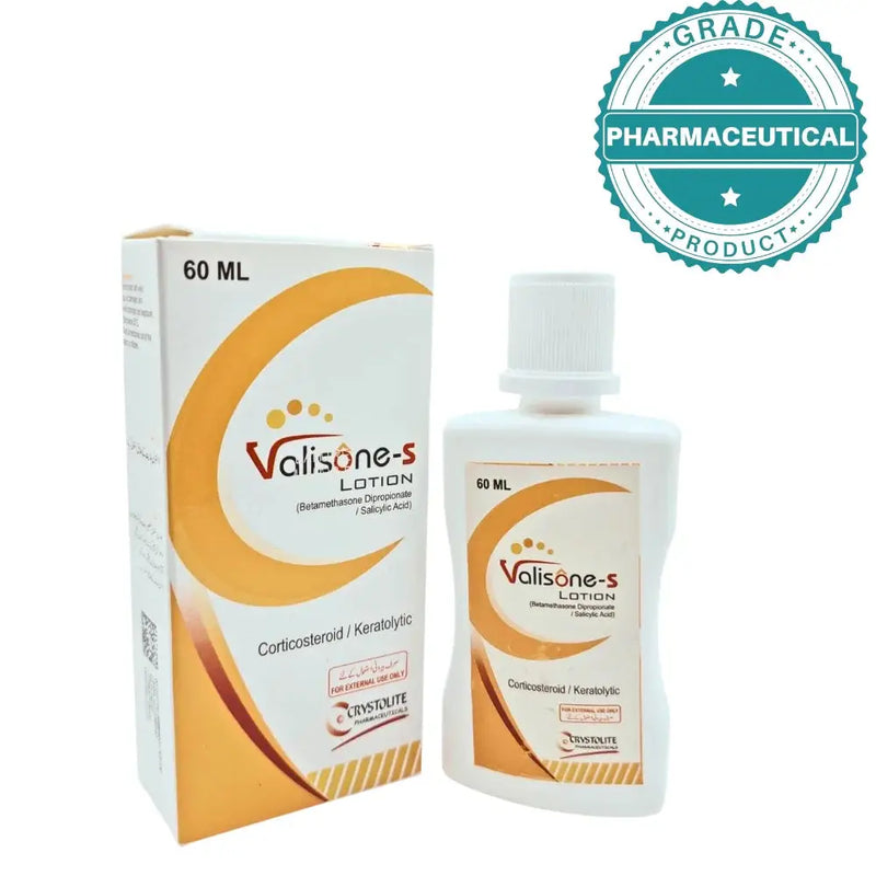 Valisone-S Lotion Betamethasone Dipropionate + Salicylic Acid 60ml