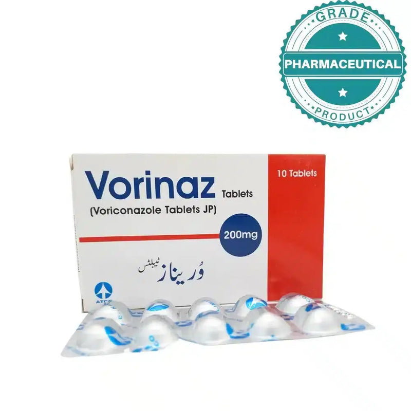 Vorinaz Tablets 200mg (Voriconazole) - Pack of 10