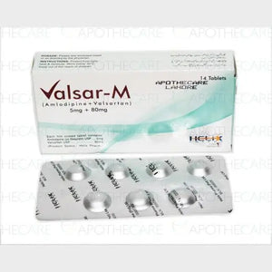 Valsar M 5/80mg Tab – Available in Pakistan