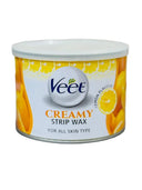 Veet Creamy Strip Wax Lemon – Refreshing Gentle Hair Removal photo 1