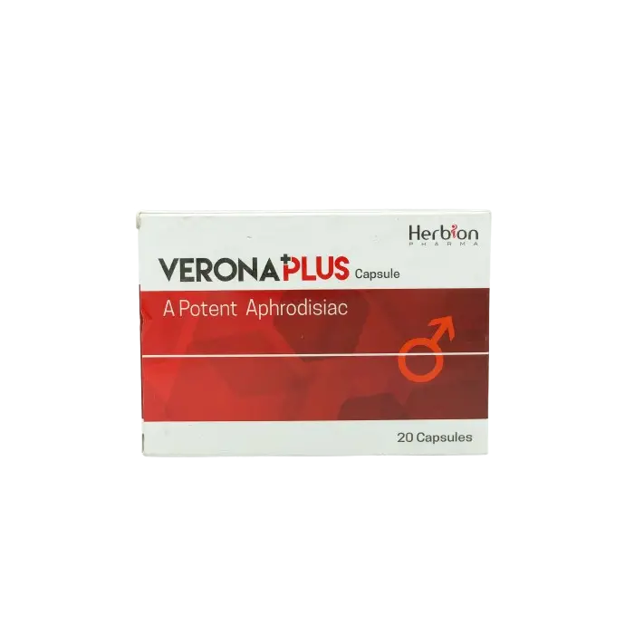 Verona Plus Capsules 20s — Herbal Energy & Male Vitality Supplement