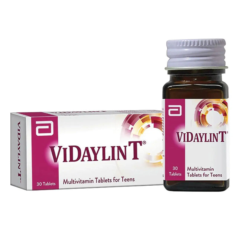 Vidaylin T Tablets 30 – Daily Multivitamin for Teenagers & Adolescents