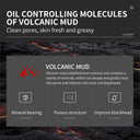 VEZE Men's Volcanic Mud Face Wash - Oil Control & Deep Cleansing - 168g photo 3