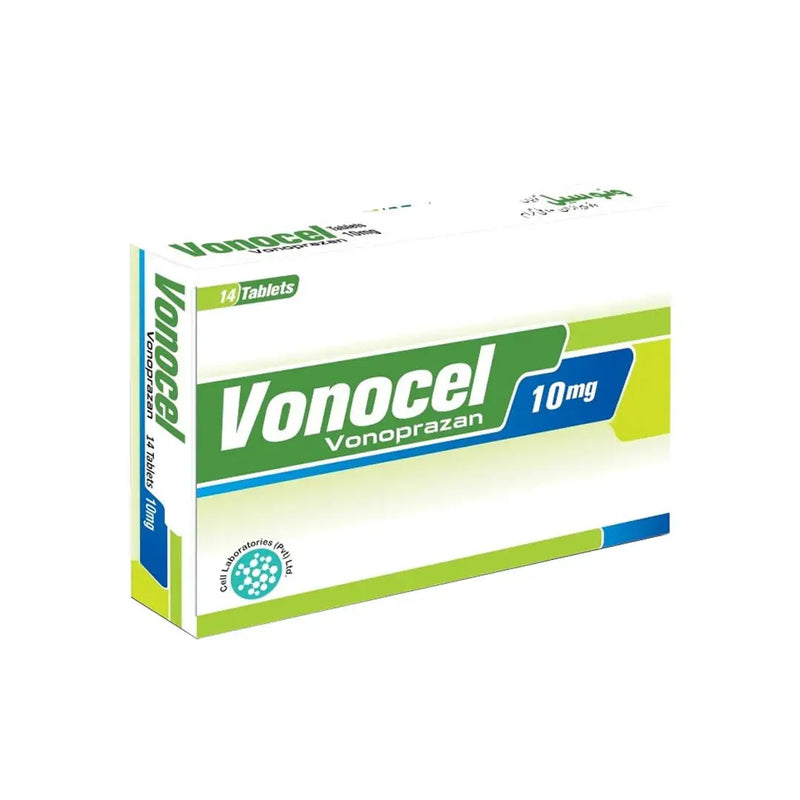 Vonocel 10mg Tablets – Vonoprazan for Acidity, Heartburn & Ulcer Relief