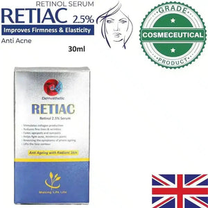 Retiac Retinol 2.5% Serum 30ml | Anti-Aging with Radiant Skin