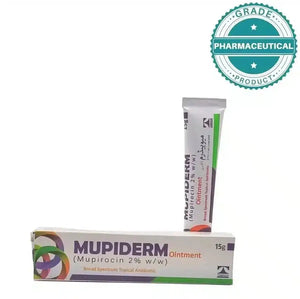 Mupiderm Ointment (Mupirocin 2% w/w) 15g - Trusted Antibacterial Solution