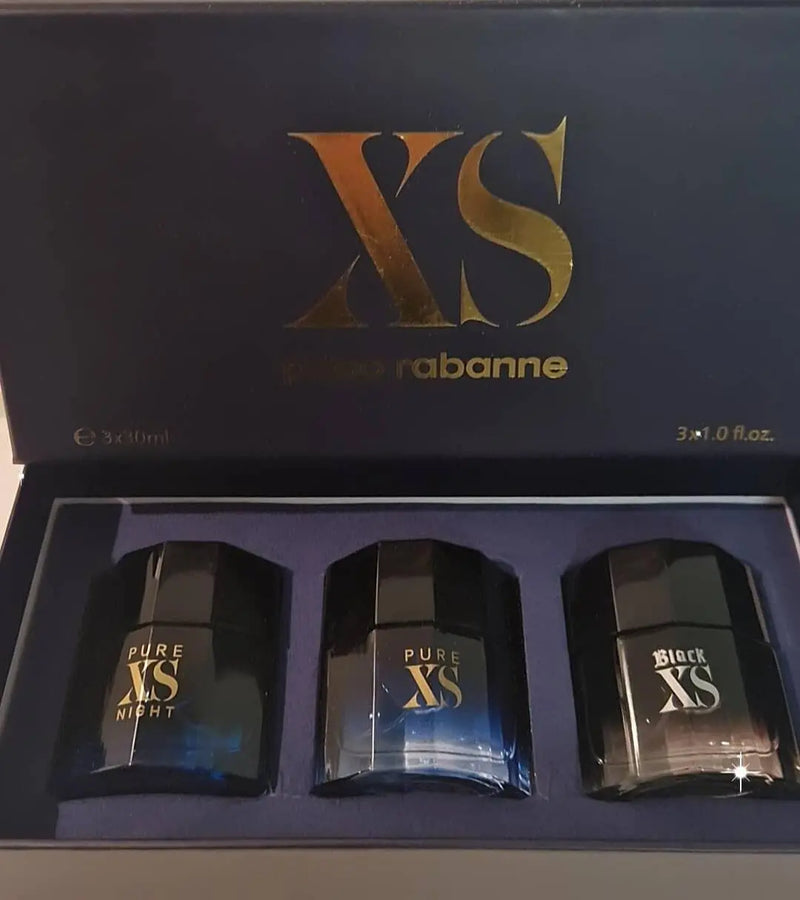 Paco Rabanne XS Perfume Gift Set 3x30ml