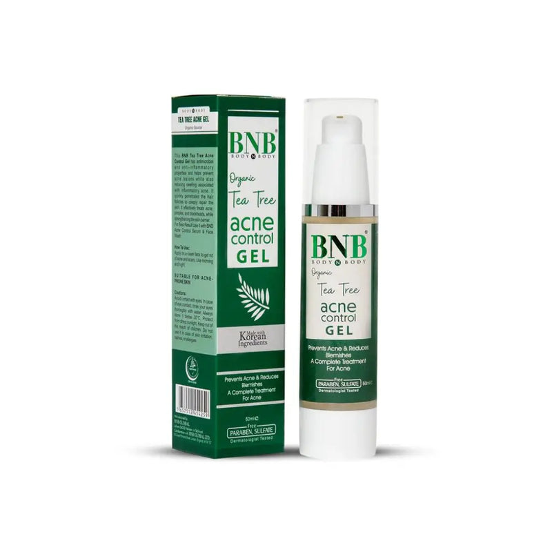 BNB Tea Tree Acne Control Gel – Acne Treatment & Oil Control