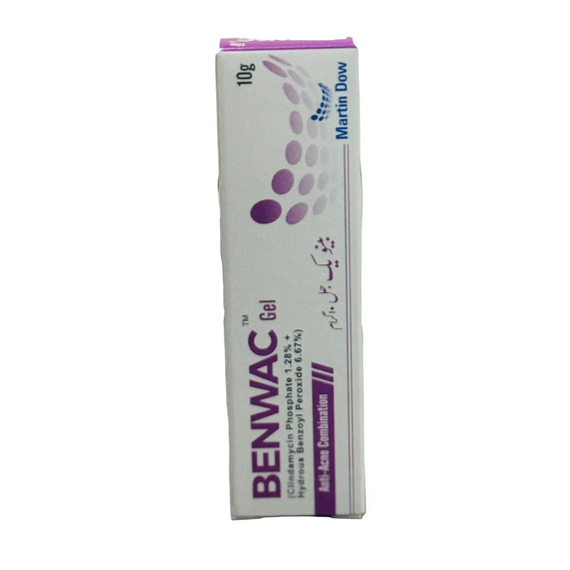 Benwac Gel – Clindamycin & Benzoyl Peroxide Anti-Acne Treatment