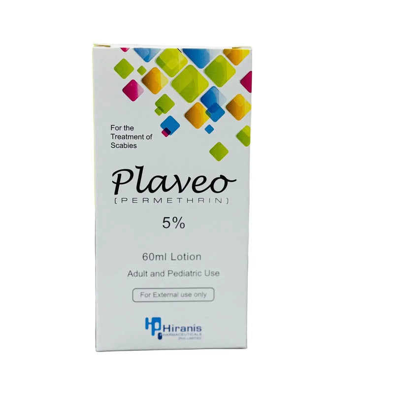 Plaveo 5% Lotion – Scabies & Lice Treatment