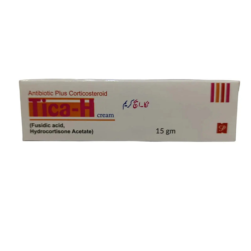 Tica-H Cream 15g for Skin Inflammation Relief