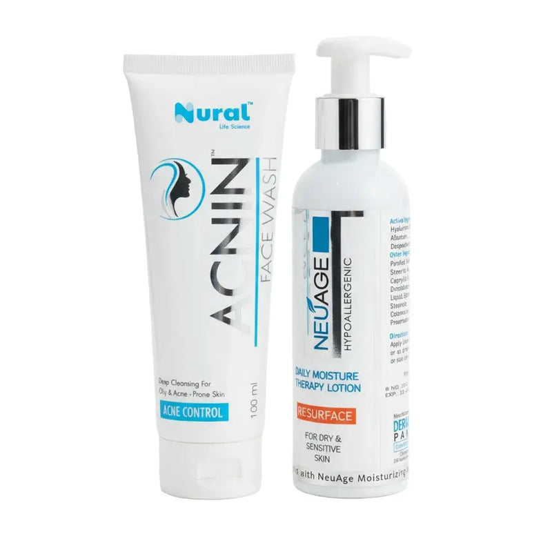 Acne Defense Duo - Salicylic Acid Wash & Oil-Free Moisturizer Kit