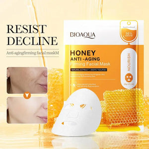 Bioaqua Honey Anti Aging Firming Facial Mask – Youthful & Radiant Skin