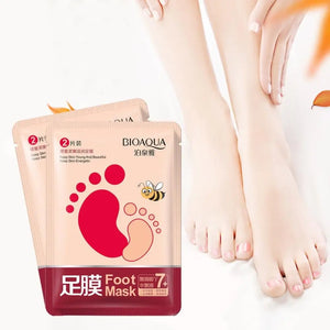 BioAqua Honey Foot Mask — Cracked Heel Repair and Softening Treatment