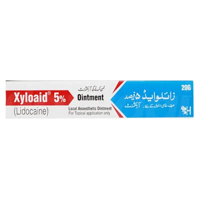 Xyloaid Ointment 5% – Antibacterial & Anesthetic