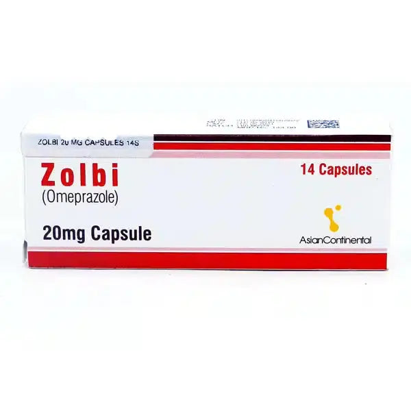 Zolbi 20mg Capsules 14's