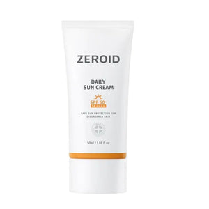 Zeroid Daily Sun Cream SPF 50+ PA+++ ��� UV Protection for Sensitive Skin