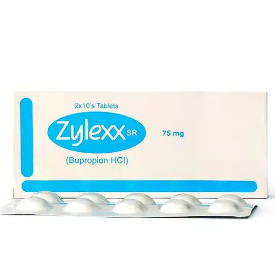Zylexx SR 75mg Tablet – Bupropion Starter Dose Antidepressant