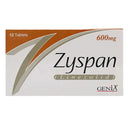 Zyspan Tablets 600mg (Linezolid) - Genix Pharma | derma.pk photo 1
