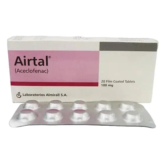 Airtal 100mg Tablets – Aceclofenac NSAID for Pain & Inflammation