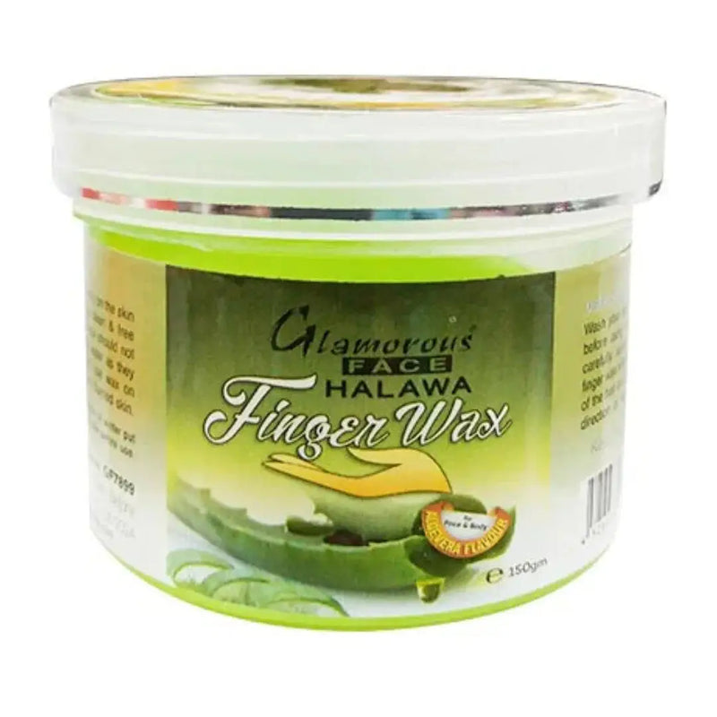 Glamorous Face Halawa Finger Wax with Aloe Vera (150g)