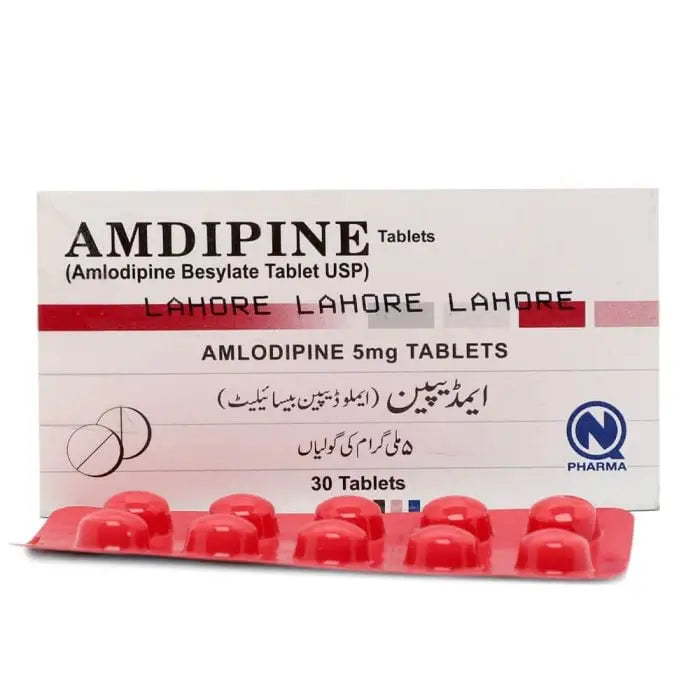 Amdipine 5mg Tablets — Amlodipine Besylate