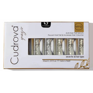 Cudrova Spazio Anti-Hair Fall Serum 35ml 7 vials — Procapil Ginseng scalp treatment, made in Canada