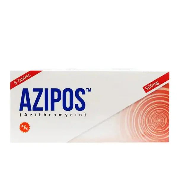 Azipos 500mg Tablet Antibiotic for Bacterial Infections