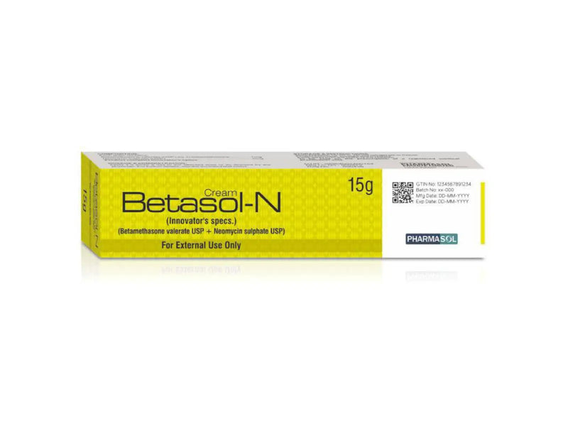 Betasol-N Cream 1mg/5mg – Betamethasone & Neomycin Sulphate for Skin Infection
