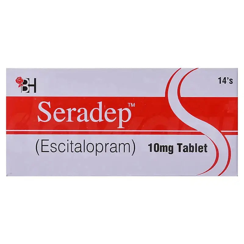 Seradep 10mg – Escitalopram SSRI for Depression & Anxiety