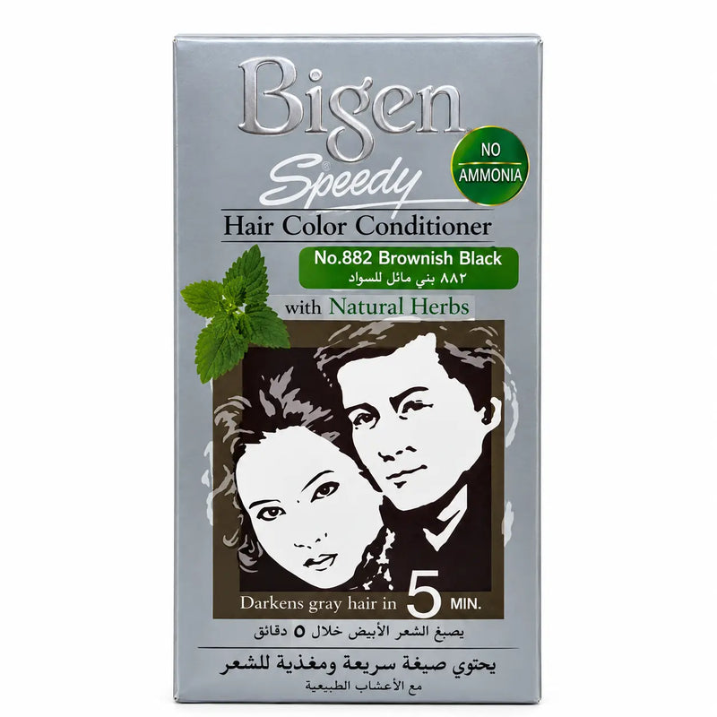 Bigen Speedy Hair Color Conditioner No.882 Brownish Black